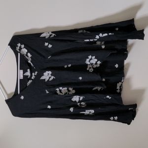 Altard State embroidery floral top